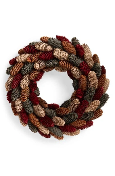 Allstate Pinecone Wreath In Mixed