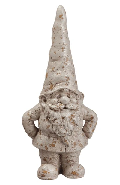 Allstate Glitter Santa Gnome In Beige Antique