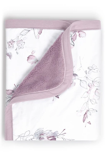 Oilo Bella Jersey Cuddle Blanket In Lavender