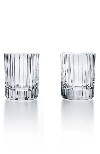 Baccarat Harmonie 2 Set Of 2 Lead Crystal Tumblers In Clear