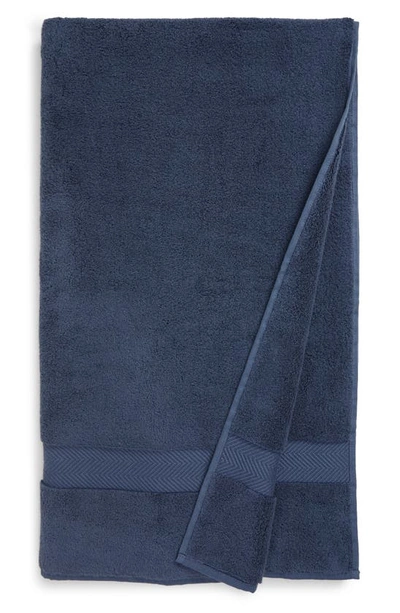 Nordstrom At Home Hydrocotton Bath Towel In Blue Vintage