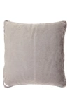 Giraffe At Home 'luxe' Throw Pillow In Charcoal
