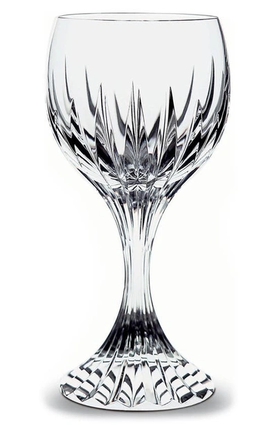 Baccarat Massena Lead Crystal Red Wine Glass In Clear
