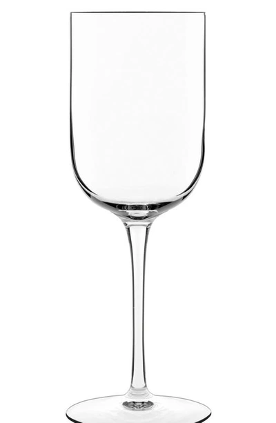 Luigi Bormioli Sublime Set Of 4 White Wine Glasses In Clear