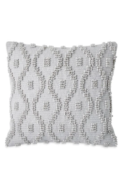 Wellbe Harmony Embroidered Scented Accent Pillow In Grey