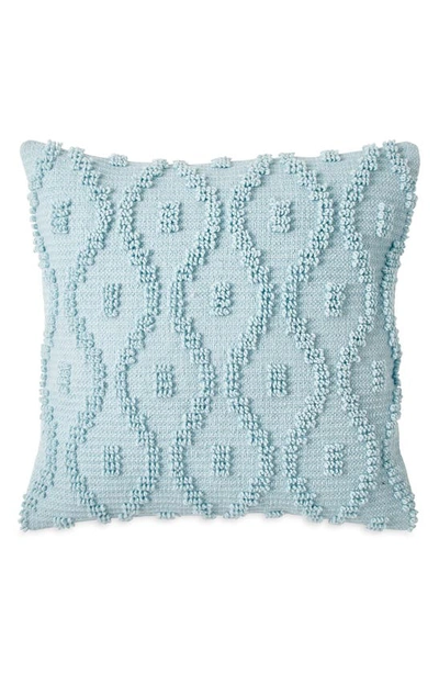 Wellbe Harmony Embroidered Scented Accent Pillow In Blue