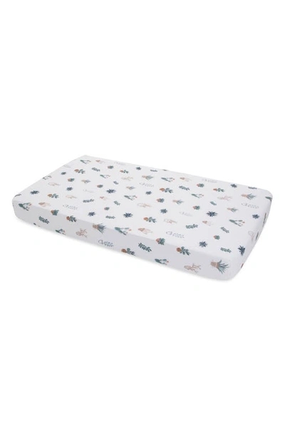 Little Unicorn Cotton Muslin Crib Sheet In Prickle Pots