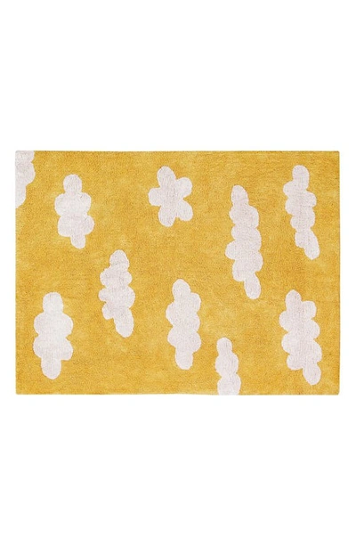 Lorena Canals Clouds Rug In Clouds Mustard