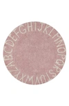Lorena Canals A To Z Rug In Round Vintage Nude