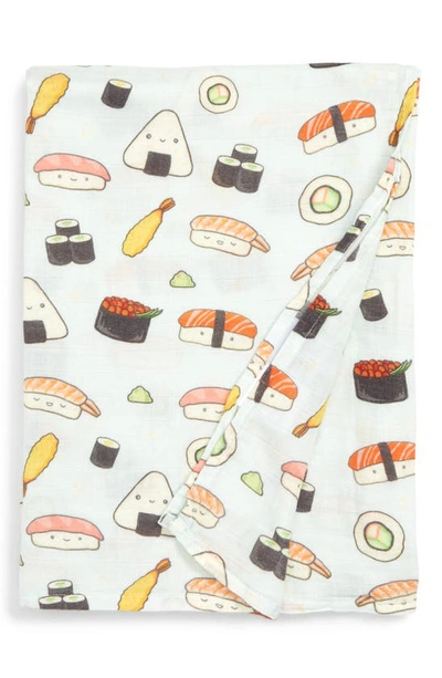 Loulou Lollipop Sushi Deluxe Muslin Swaddle Blanket
