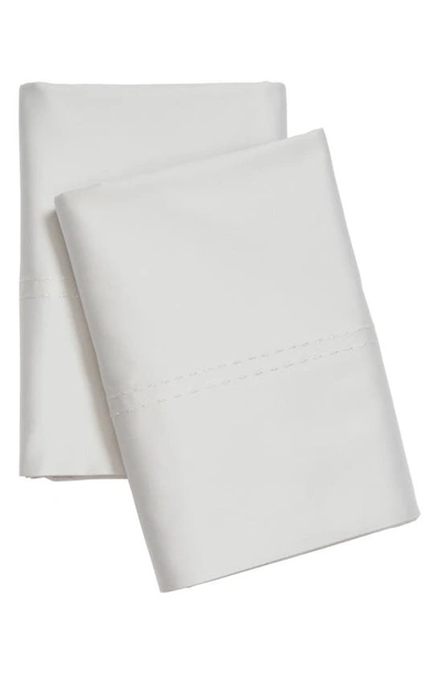 Nordstrom At Home 400 Thread Count Organic Cotton Pillowcases In Grey Vapor
