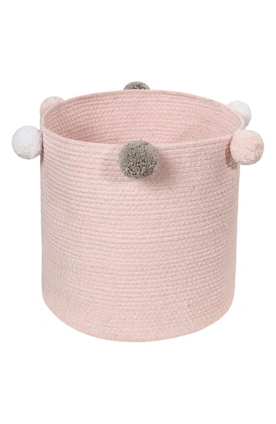 Lorena Canals Bubbly Basket In Pink