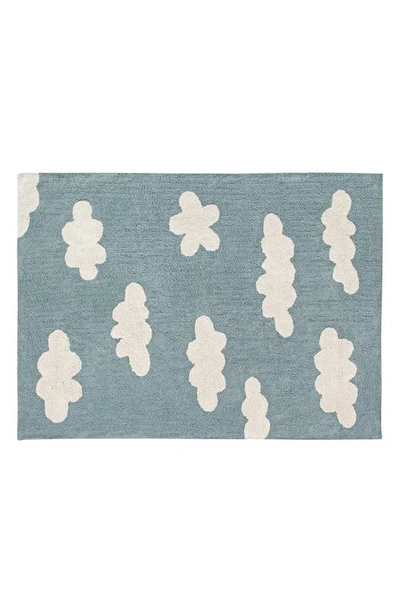 Lorena Canals Clouds Rug In Clouds Vintage Blue