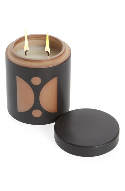 Paddywax Form Glazed Ceramic Scented Candle In Palo Santo Suede