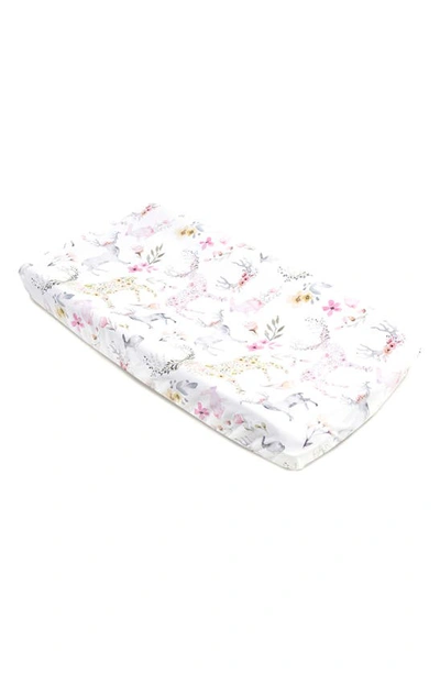 Oilo Jersey Changing Pad Cover In Fawn