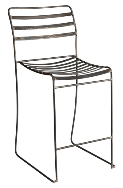 Blackhouse Tobin Stack Counter Chair In Aged Iron