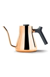 Fellow Stagg Stovetop Pour Over Tea Kettle In Copper