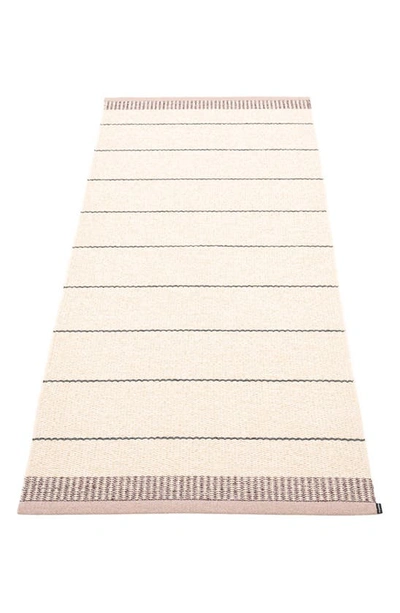 Pappelina Belle Rug In Pale Rose