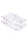 Oilo Bella 2-pack Jersey Changing Pad Covers In Lavender