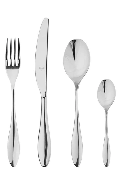 Mepra Stiria Cutlery 24-piece Flatware Set In Stainless Shiny