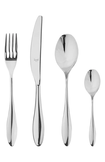 Mepra Stiria Cutlery 24-piece Flatware Set In Silver