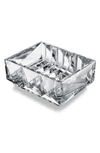Baccarat Louxor Lead Crystal Catchall In Transparent
