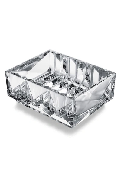 Baccarat Louxor Lead Crystal Catchall In Clear