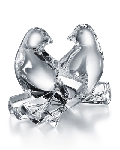 Baccarat Loving Doves Clear 2100916 In N,a