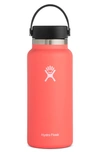 Hydro Flask 32-ounce Wide Mouth Cap Bottle In Hibiscus