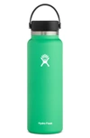 Hydro Flask 40-ounce Wide Mouth Cap Bottle In Spearmint
