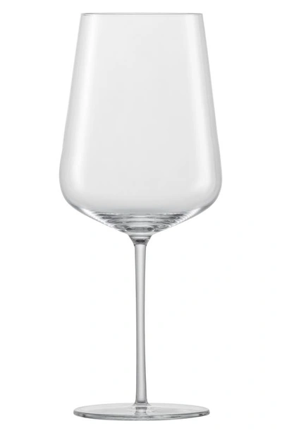 Schott Zwiesel Vervino Set Of 6 Bordeaux Wine Glasses In Clear