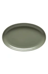 Casafina Pacifica Oval Platter In Arichoke Green