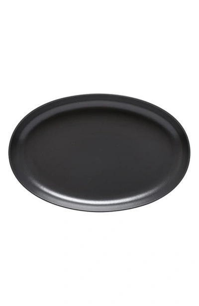 Casafina Pacifica Oval Platter In Seed Grey