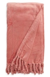 Nordstrom Bliss Plush Throw In Pink Beauty