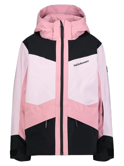 Peak Performance Kids Ski Jacket For Girls In Rose