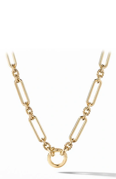 David Yurman Women's Lexington Chain Necklace In 18k Yellow Gold