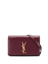 Saint Laurent Kate Belt Bag In Red