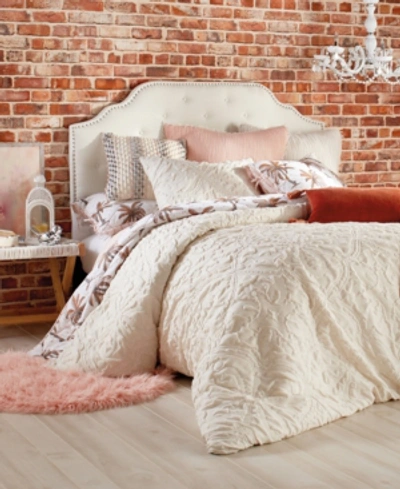 Peri Vintage Tile King Comforter Set Bedding In Linen