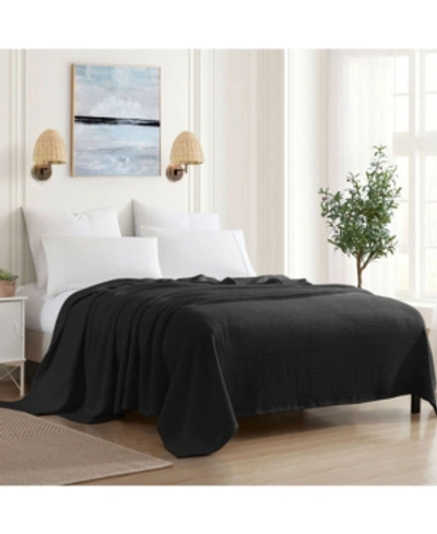 Sweet Home Collection Hotel Grand King Blanket Bedding In Black