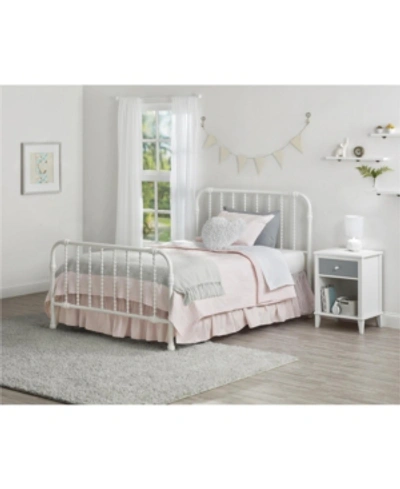 Little Seeds Wren Full Metal Bed In White