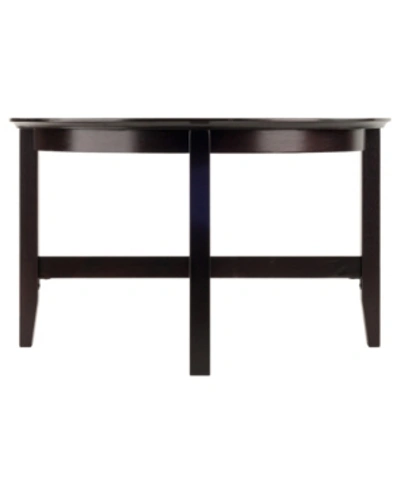 Winsome Toby Coffee Table In Dark Brown