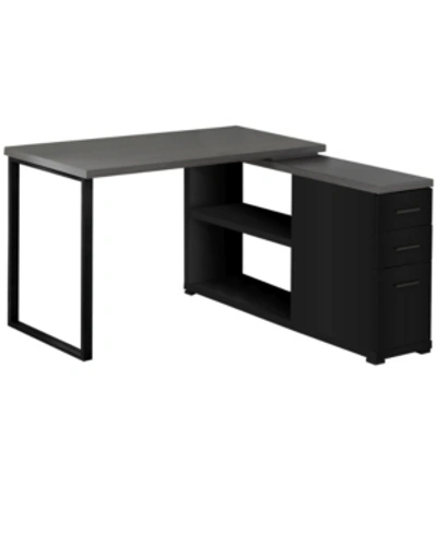 Monarch Specialties Computer Desk -top Left-right Facing Corner In Black