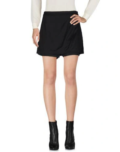 Alexander Wang T Mini Skirt In Black
