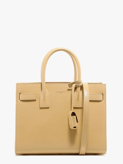 Saint Laurent Sac De Jour In Beige