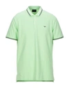 Emporio Armani Polo Shirt In Light Green