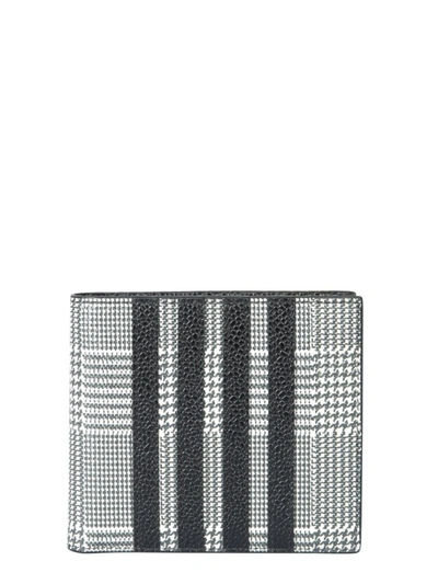 Thom Browne White/black Leather Wallet