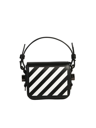 Off-white Diag Baby Bag In Black