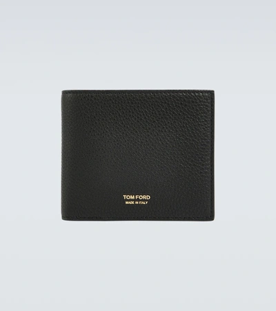 Tom Ford T Line Classic Bifold Wallet In Black