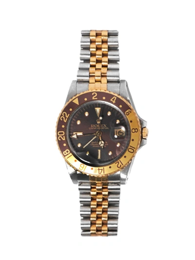 Rolex Gmt Master Gold Steel Watch