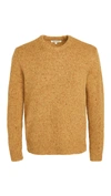 Madewell Crewneck Sweater In Honey Heather